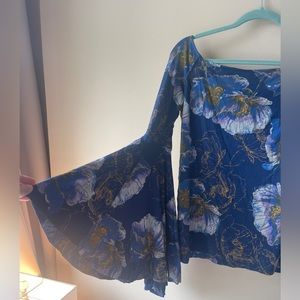 Free People Flowy Floral Top